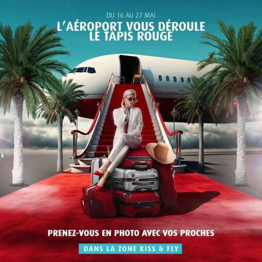 l'aéroport vous déroule tapis rouge