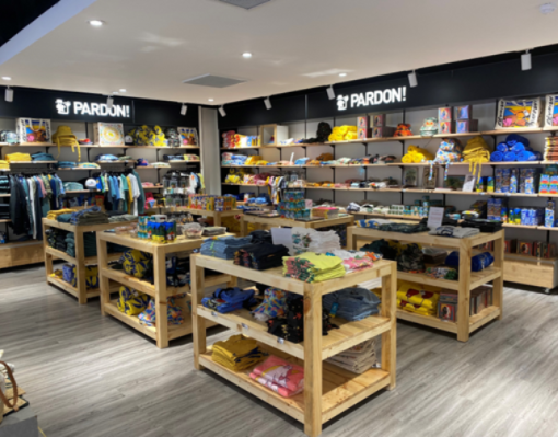 corner pardon dans aélia duty free