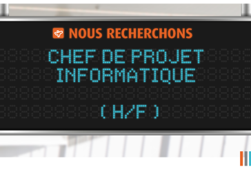 recrutement Chef de projet Informatique