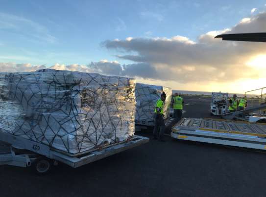 Corsair Aéroport Fret de la Réunion Roland Garros 