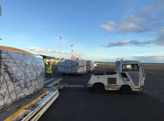 Corsair Aéroport Fret de la Réunion Roland Garros 